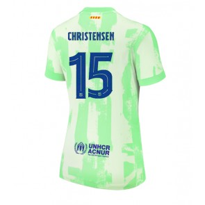 Barcelona Andreas Christensen #15 Rezervni Dres za Ženska 2024-25 Kratak Rukavima